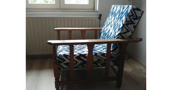 vintage rookstoel